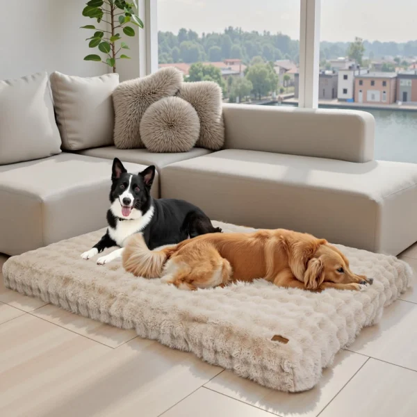 Ultra Plush Dog Bed Soft Pet Cushion Large Dog