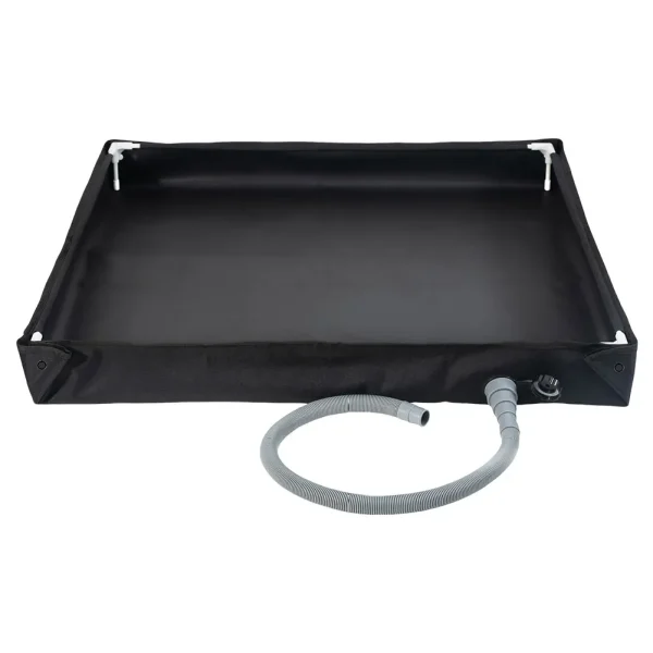 Portable Shower Pan with Drain Hose Camping Shower