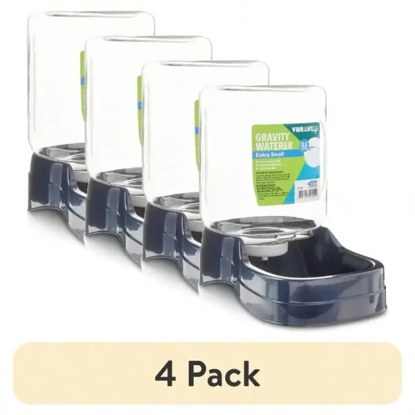 (4-Pack) Pet Drinking Fountain